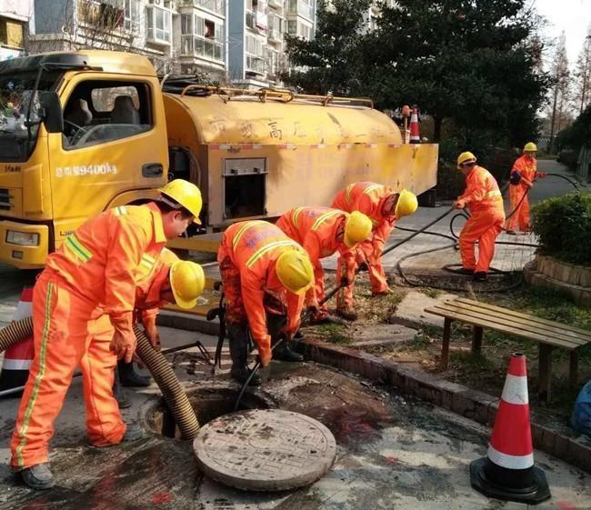 阿巴嘎市政管道清淤